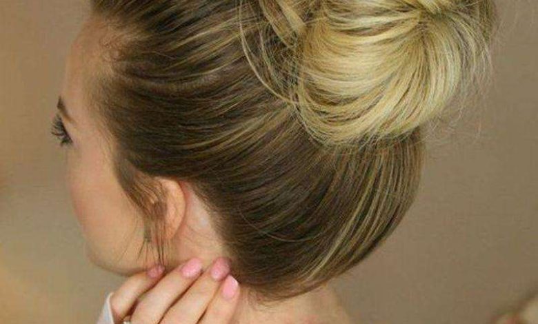 تسريحات شعر سريعة