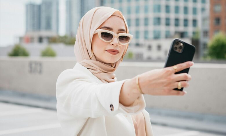 صور بنات محجبات 100 خلفية ورمزيات للفيس بوك وواتس اب 2026